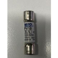 Miro PV10-20A/10X38 ,10X38MM 1000VDC/20A Gpv/ges Kartuş Sigorta