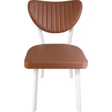 ProBella Elma Mutfak Sandalyesi Yemek Odası Bahçe Balkon Otel Restoran Kafe Sandalyesi