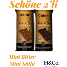 Schöne Profesyonel Mini Kuvertür Çikolata Seti (200G + 200G)