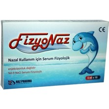 Fizyonaz Serum Fizyolojik 5 ml 20 Flakon