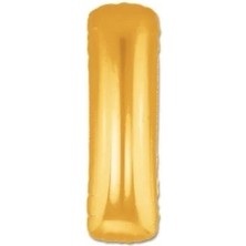 Nikaa Shop I Harf Folyo Balon Altın Renk 40 Inç