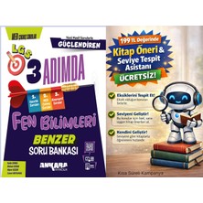 Ankara Yayıncılık 8. Sınıf Fen Bilimleri 3 Adımda Soru Bankası + 199 Tl Seviye Tespit ve Kitap Öneri Asistanı Hediye (Yeni Baskı)