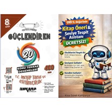 Ankara Yayıncılık 8. Sınıf Inkılap 20'li Konu Tekrar Denemesi + 199 Tl Seviye Tespit ve Kitap Öneri Asistanı Hediye (Yeni Baskı)
