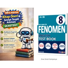 Fenomen Yayıncılık Fenomen 8. Sınıf Ingilizce Soru Bankası + 199 Tl Seviye Tespit ve Kitap Öneri Asistanı Hediye (Yeni Baskı)