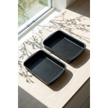 Acar Terra Dikdörtgen Fırın Tepsisi Seti - 30/35 cm