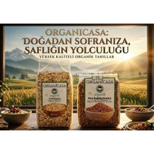 2li Set Organicasa Organik Yulaf Ezmesi 500 gr + Organicasa Organik Karabuğday (Greçka) 500 gr