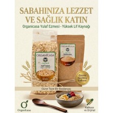 2li Set Organicasa Organik Yulaf Ezmesi 500 gr + Organicasa Organik Galeta Unu 500 gr