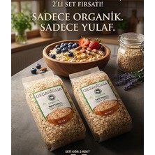 2li Set Organicasa Organik Yulaf Ezmesi 500 gr