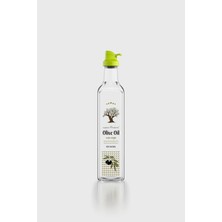 Renga Oslo 500 ml Desenli Cam Yağlık 152006 Yeşil