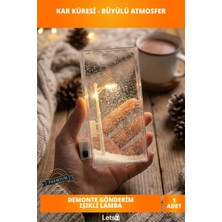 Letsii Şık Tasarımlı Sokak Lambalı Kar Küresi Demonte LED Aydınlatma
