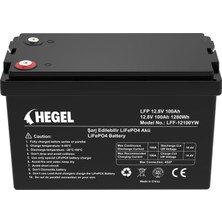 Tsm Lifepo4 Lityum Akü 12.8V 100AH