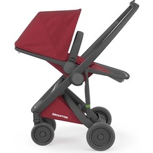 Greentom Reversible Çift Yönlü Bebek Arabası | Siyah Şasi