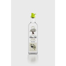 Renga Oslo 750 ml Desenli Cam Yağlık 152012 Yeşil