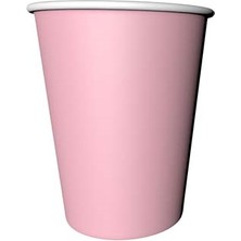 Party Express Karton Bardak 8'li - Pembe / Pink