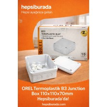 Orel 110X110X70 mm Termo Plastik Buat 10'lu
