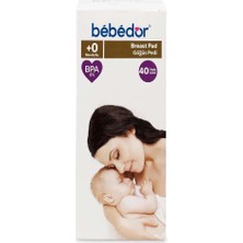Bebedor Göğüs Pedi 40'lı + Taşıma Poşeti Hediyeli