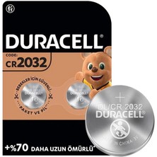 Duracell CR2032 Lityum Düğme Pil (2li Paket)