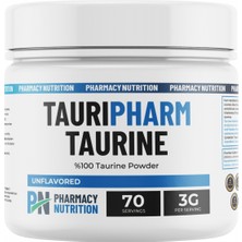 Pharmacy Nutrition Tauripharm Taurine Aromasız 210 Gr.