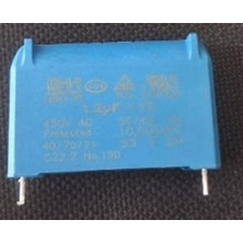 OEM 1.2µf 450VAC CBB61 Motor ve Fan Başlangıç Kondansatörü