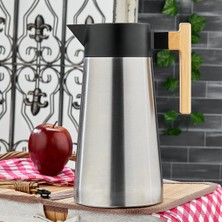 Pileli Store 2lt Bambu Sap Çelik Termos Inox Serisi 12 Saat Sıcak - 24 Saat Soğuk Çift Contalı Kapak (4887