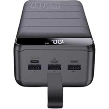 Akinco Çoklu Şarj Girişi 50.000 Mah Taşınabilir Dijital Göstergeli
