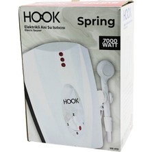 Pileli Store Su Isıtıcı Elektrikli Şofben 3 Kademeli - Yanmaz Iç Kablo Takım 7000W 50-60HZ HK-410 (4887)