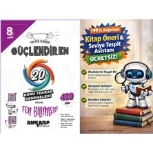 Ankara Yayıncılık 8. Sınıf Fenbilimleri 20'li Konu Tekrar Denemesi + 199 Tl Seviye Tespit ve Kitap Öneri Asistanı Hediye (Yeni Baskı)