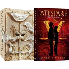 İndigo Kitap Kırık Inci 2 Karton Kapak ve Ateşpare 3 Karton Kapak (Ceren Melek) 2'li Set