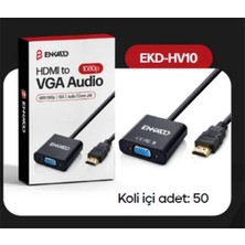 Enkado EKD-HV10 HDMI - VGA Çevirici Adaptör