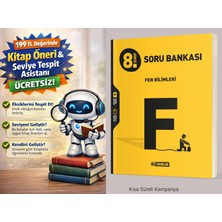 Hız Yayınları 8. Sınıf Fen Bilimleri Soru Bankası + 199 Tl Seviye Tespit ve Kitap Öneri Asistanı Hediye (Yeni Baskı)