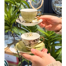 Onedekor 6'lı Porselen Lunolıa Kahve Fincanı