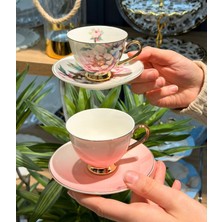 Onedekor 6'lı Porselen Florin Kahve Fincanı