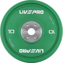 Livepro LP8335 10 kg Renkli Yarışma Bumper Plaka