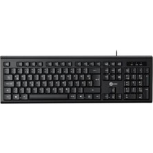 Lenovo Lecoo KB101 USB Kablolu Türkçe F Klavye Siyah Renk ile Rahat Yazım Deneyimi Sunar