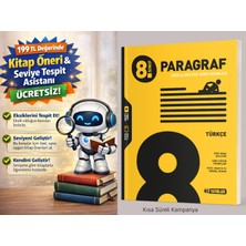 Hız Yayınları 8. Sınıf Paragraf Soru Bankası + 199 Tl Seviye Tespit ve Kitap Öneri Asistanı Hediye (Yeni Baskı)