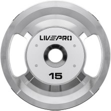 Livepro LP8338 15 kg Tutacaklı Olimpik Plaka