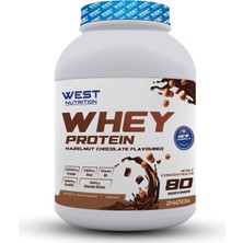 West Nutrition Whey Fındık&çikolata Aromalı Protein Tozu 80 Servis 2400 Gr.