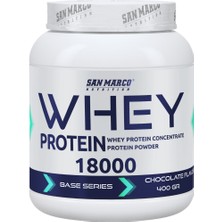 San Marco Nutrition Whey Protein Tozu Base Serisi 400 gr Çikolata Aromalı Kapsül İçerik
