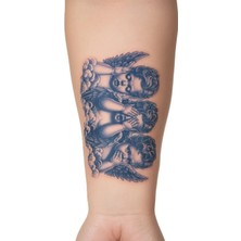 1 Ay Kalıcı 24 Saat Sonra Kararan Görmedim Duymadım Bilmiyorum Mınımal Model Geçici Dövme Tattoo