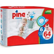 Pine Classic X-Large (15 Kg) 64 Adet Bebek BEZI(2X32)