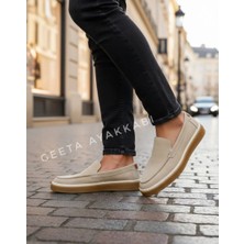 Erkek Günlük Comfort Ayakkabı Bej