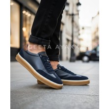 Erkek Comfort Deri Ayakkabı Lacivert