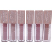 Gabrini Nude Color Hyaluronic Acid Velvet Matte Lipgloss Dayanıklı Nemlendirici Likit Ruj
