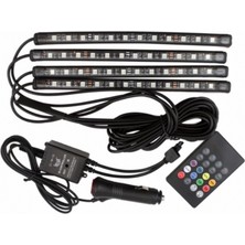 Femex AYAK ALTI LED RGB 12 LEDLİ SESE DUARLI LED