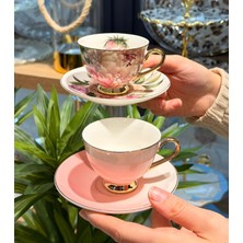 Onedekor 6'lı Porselen Garden Kahve Fincanı