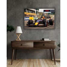 Formula 1 | Motors Temalı Dekoratif Cam Tablo