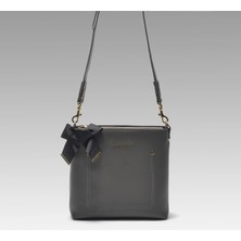 Black Ribbon Punto Çapraz Çanta