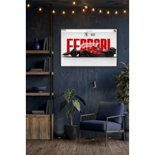 Formula 1 | Motors Temalı Dekoratif Cam Tablo