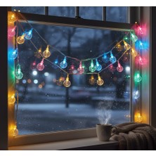 Ttt Kristal Top Gün Işığı Dekoratif Işık 5 Metre 28 LED