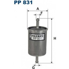 Filtron Matrixzn Yakit Filtresi Alfa Romeo Audi Citroën Daewoo Fiat Fso Polonez Innocenti Lancia Lotus Opel Volkswagen Zaz (3A3)